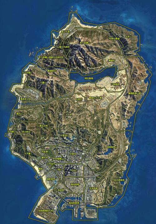 GTA5地图高清地图下载：畅玩洛圣都全貌